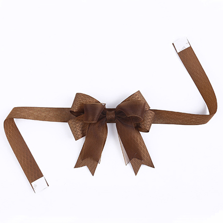 Gift packing wrapping ribbon bow